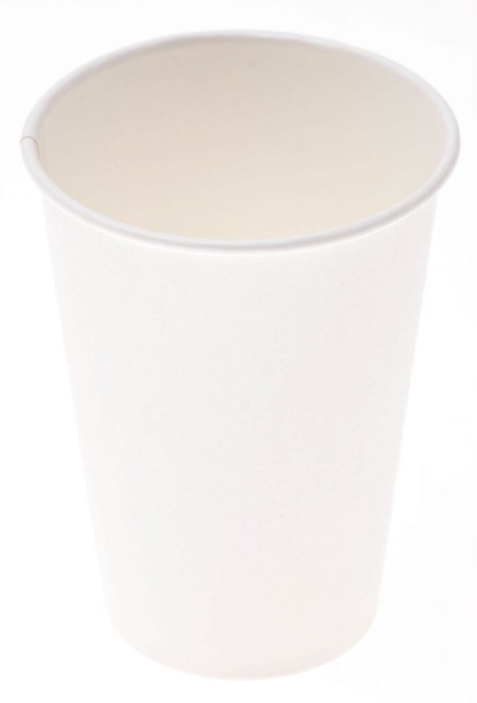 Paper Cup 200 ml, White, Pack of 100