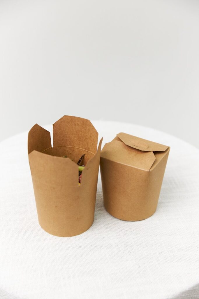Paper Noodle Box 470 ml, Pack of 25