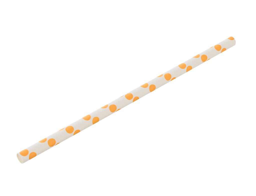 Paper Straws Ø8 mm, 200 mm (BHL145), Pack of 150