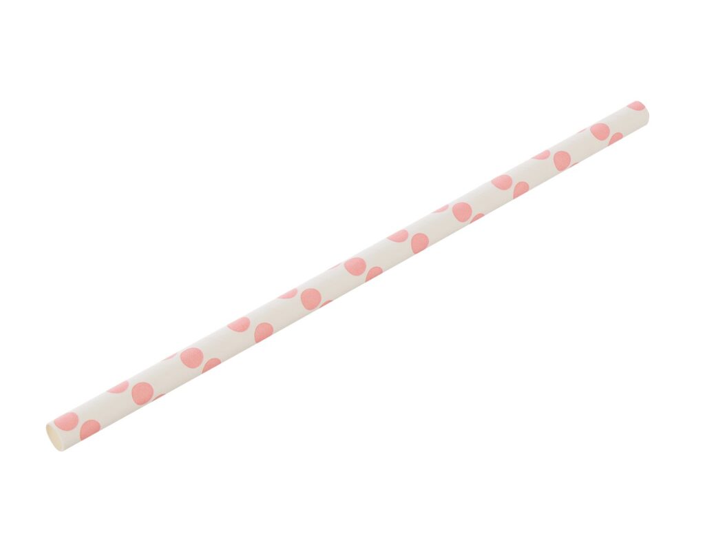 Paper Straws Ø8 mm, 200 mm (BHL148), Pack of 150