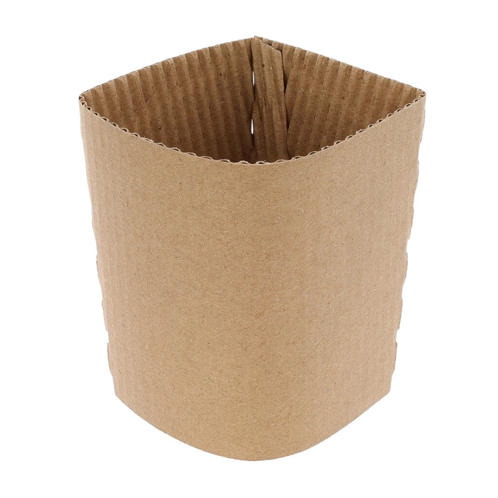 Paper Cup Sleeve (8–9 oz), Pack of 100