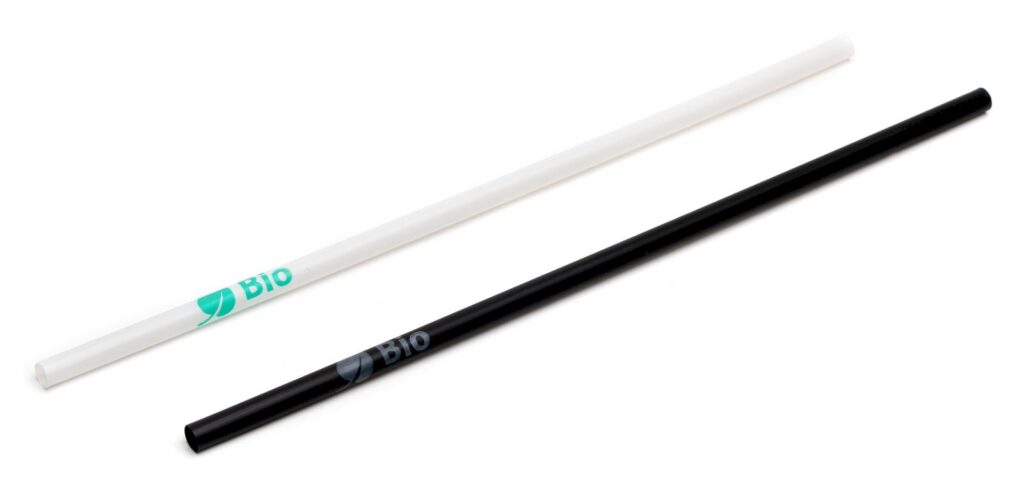 PLA Straws Ø5 mm, 200 mm, Multicolour, Pack of 200