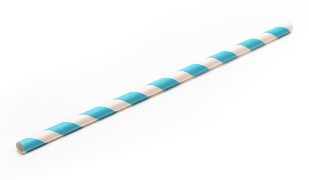 Paper Straws Ø6 mm, 200 mm (BHL22), Pack of 50