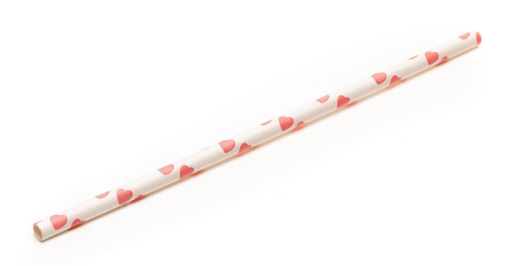 Paper Straws Ø6 mm, 200 mm (BHL29), Pack of 150