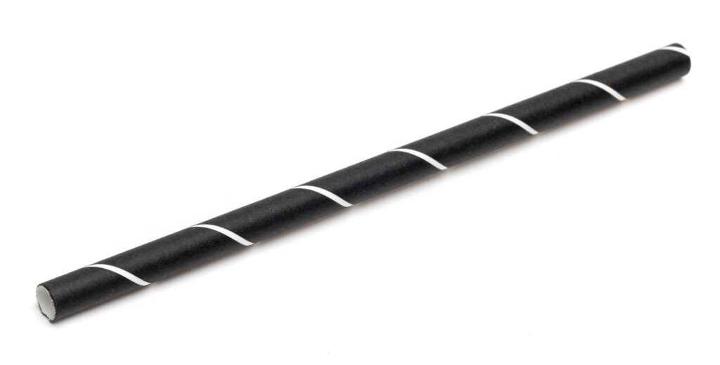 Paper Straws Ø7 mm, 150 mm, Pack of 250