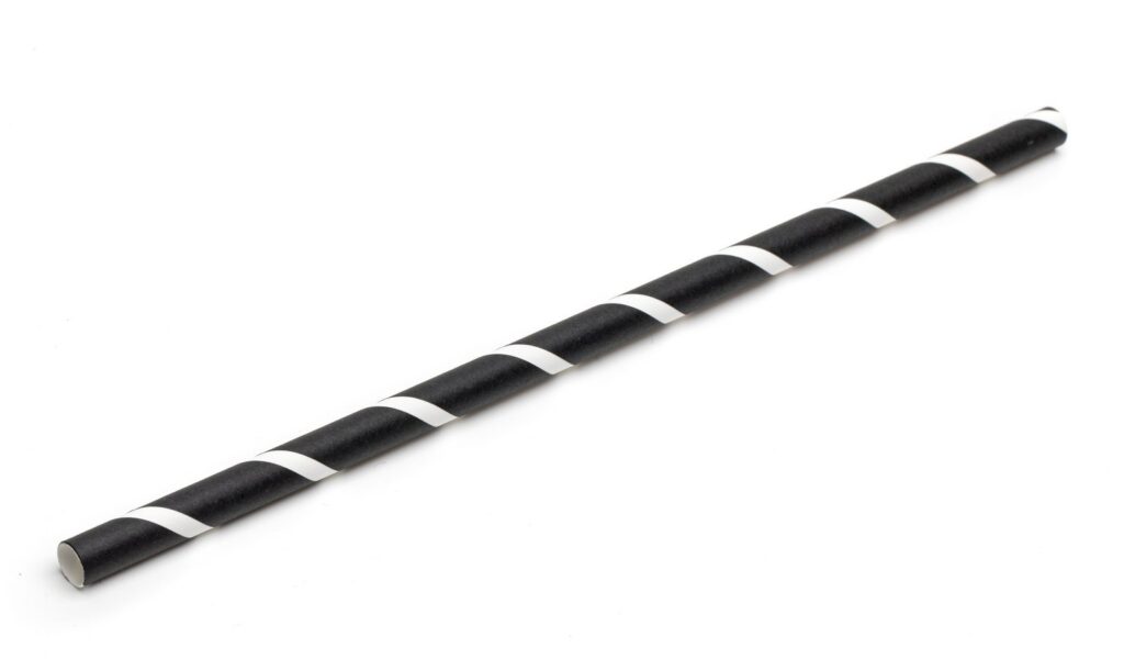 Paper Straws Ø8 mm, 230 mm, Pack of 150