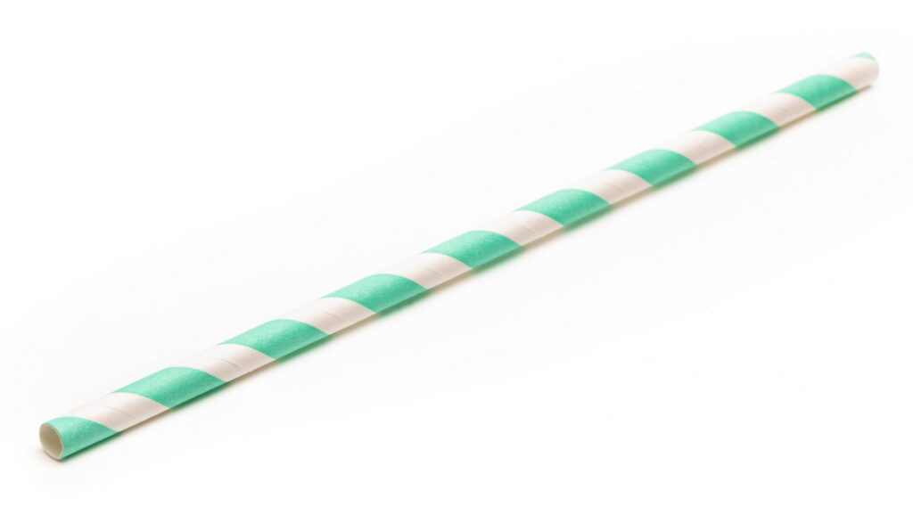 Paper Straws Ø6 mm, 200 mm (BHL19), Pack of 50