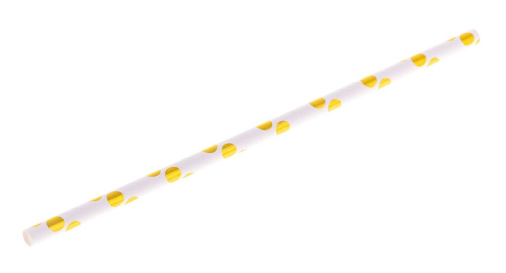 Paper Straws Ø6 mm, 200 mm (BHL31), Pack of 50
