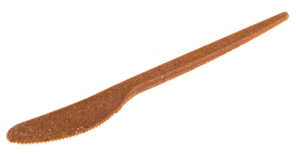 Wood-fibre Knife 17 cm, Pack of 80