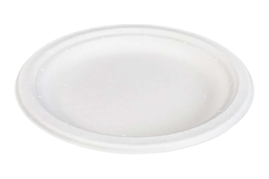 Sugarcane Plate Ø16 cm, Pack of 50