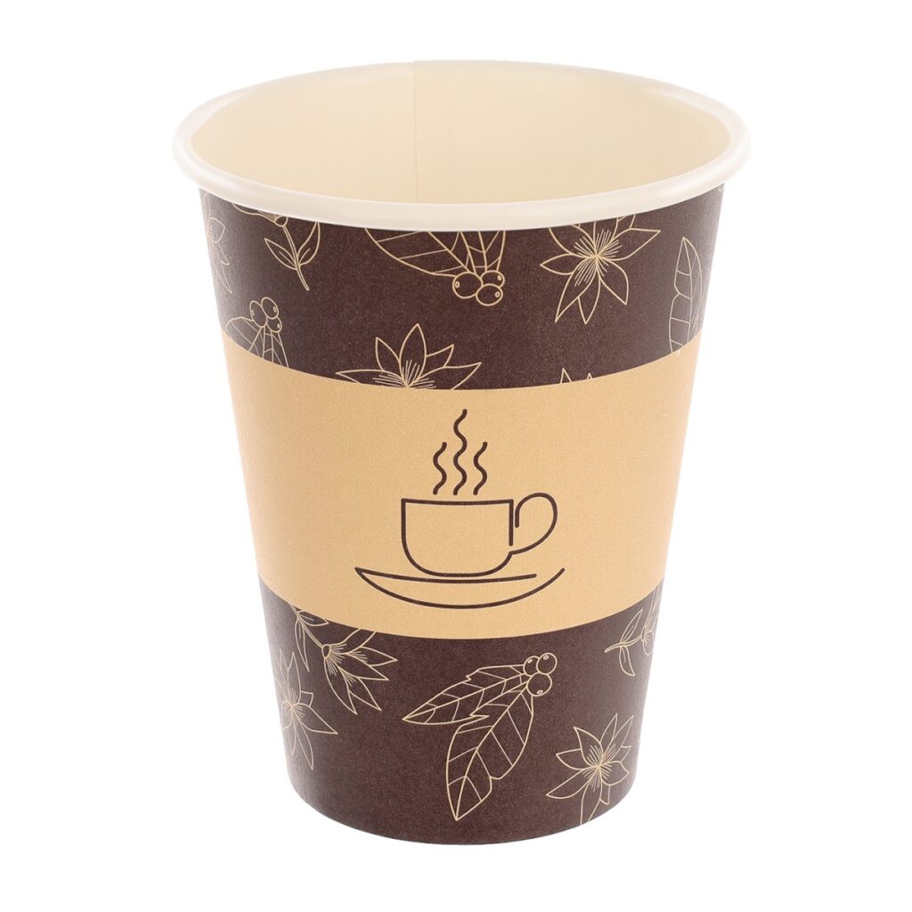 Paper Cup 300 ml, Brown, Pack of 50
