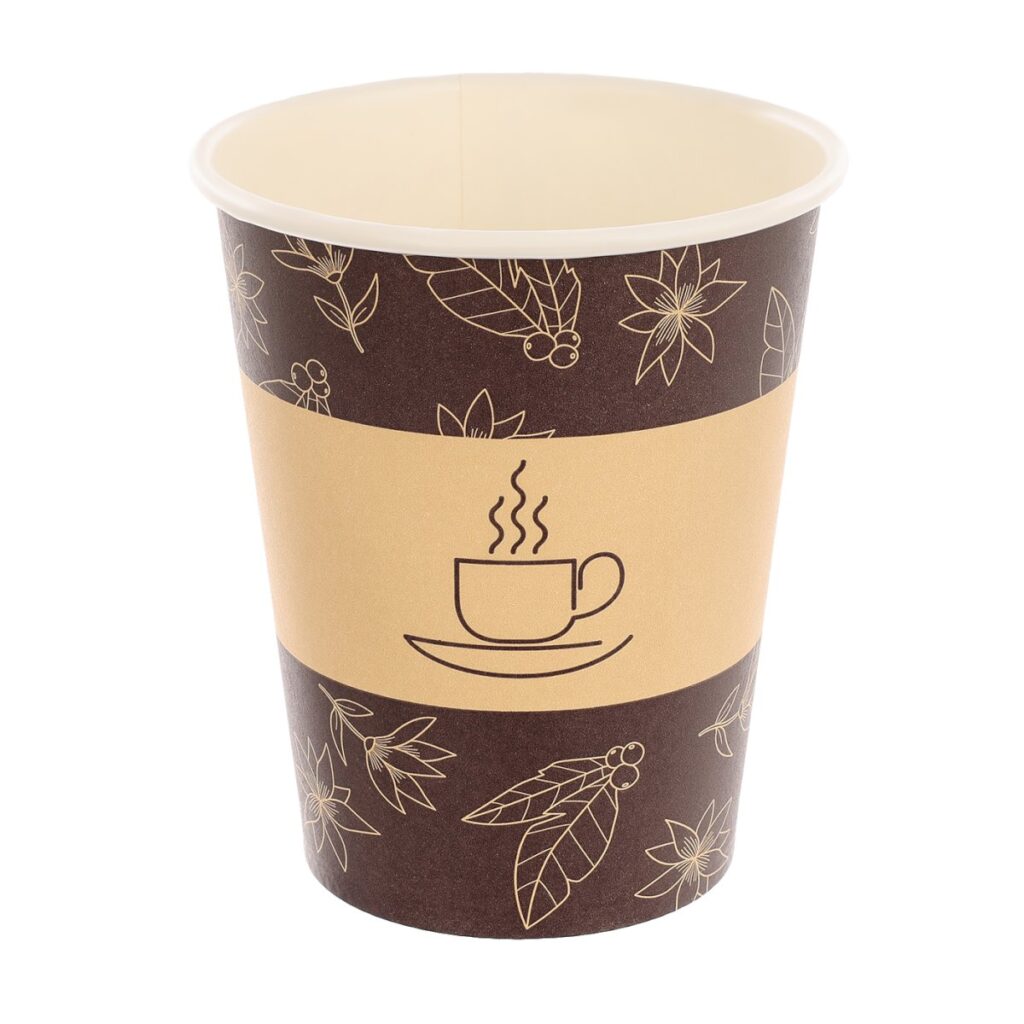 Paper Cup 420 ml, Brown, Pack of 50